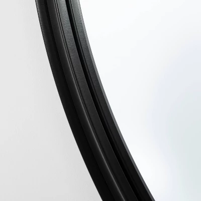 34" Round Decorative Wall Mirror - Threshold™ Designed With Studio McGee 2 34" Round Decorative Wall Mirror - Threshold™ Designed With Studio McGee - Image 2