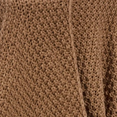 Oversized Recycled Knit Throw Blanket - Threshold™ 4 Oversized Recycled Knit Throw Blanket - Threshold™ - Image 4