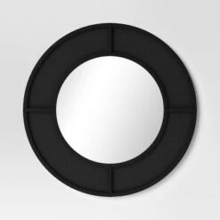 28" Caning Round Wall Mirror - Threshold™ -Threshold Home Outlet Store GUEST 4f622bac 11fd 4e93 8fba 9776dadc47c4