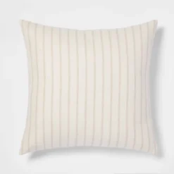 Oversized Cotton Striped Square Throw Pillow - Threshold™ -Threshold Home Outlet Store GUEST 4f713579 8e75 4463 a43e 8ad2a3afb065
