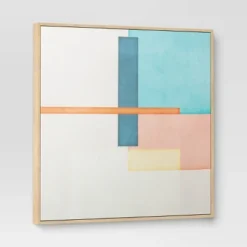 (Set Of 2) 24" X 24" Color Blocks Framed Wall Canvases - Threshold™ -Threshold Home Outlet Store GUEST 50ae9f34 a33f 4577 b93c 431d13d80a23