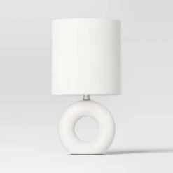 Abstract Ceramic Mini Table Lamp White - Threshold™ -Threshold Home Outlet Store GUEST 547e7228 701a 4f70 910a f62eefa80d54
