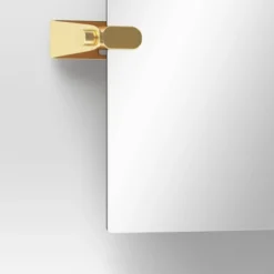 20" X 30" Frameless Rectangular Pivot Mirror Brass - Threshold™ -Threshold Home Outlet Store GUEST 58f6ca99 a485 4991 9dd4 84b2eb521be6