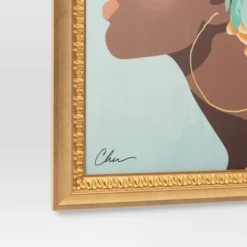 24" X 30" Floral Dream By Nikki Chu Vintage Canvas Board Gold - Threshold™ -Threshold Home Outlet Store GUEST 5a042000 aaac 4e72 a3dc a07d331687a2