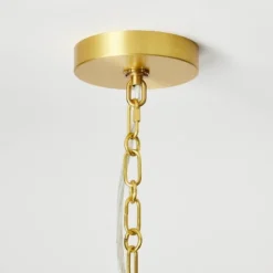 Reeded Glass Pendant Brass - Threshold™ Designed With Studio McGee 5 Reeded Glass Pendant Brass - Threshold™ Designed With Studio McGee -Threshold Home Outlet Store GUEST 60ed5016 65f8 438e bf2a 6c5f749d8bfe