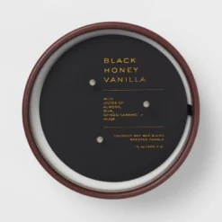 15oz Ceramic Jar 3-Wick Black Honey Vanilla Candle Plum Purple - Threshold™ 5 15oz Ceramic Jar 3-Wick Black Honey Vanilla Candle Plum Purple - Threshold™ -Threshold Home Outlet Store GUEST 628598e2 25c1 4401 a53c 5b759f517136