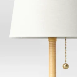 Mini Rattan Wrap Stick Table Lamp Brass - Threshold™ -Threshold Home Outlet Store GUEST 63dbdd05 9611 477a a830 058260853096