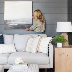 Lynwood Square Upholstered Cube - Threshold™ Designed With Studio McGee -Threshold Home Outlet Store GUEST 6427eddb 4107 4c90 98b8 91f4c8333e20