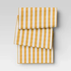 Cotton Gingham Check Table Runner Yellow - Threshold™ -Threshold Home Outlet Store GUEST 649f5bdc 4ec3 4423 b022 5c6ad13703cb