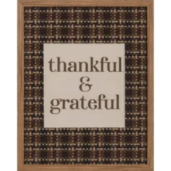 16" X 20" Thankful & Grateful Framed Under Plexi - Threshold™ -Threshold Home Outlet Store GUEST 6549a859 fd48 4a52 b23b 74714d9c7256