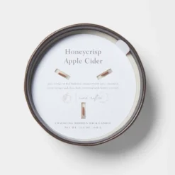 16oz Blackened Bowl Ceramic With Multi Woodwick And Dustcover Honeycrisp Apple Cider Candle Black - Threshold™ 7 16oz Blackened Bowl Ceramic With Multi Woodwick And Dustcover Honeycrisp Apple Cider Candle Black - Threshold™ -Threshold Home Outlet Store GUEST 662f18f4 1b1d 4e09 b36e c380ba647f31