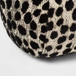 Bolster Jacquard Leopard Decorative Throw Pillow Black/Natural - Threshold™ -Threshold Home Outlet Store GUEST 6634146b 116e 493b 977c d94a11830960