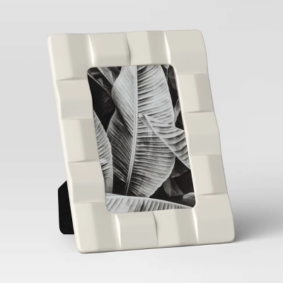 Stoneware Table Frame Matte Cream - Threshold™ 4 Stoneware Table Frame Matte Cream - Threshold™ - Image 4