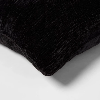 Velvet Rib Textured Throw Pillow - Threshold™ 3 Velvet Rib Textured Throw Pillow - Threshold™ - Image 3