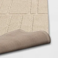 2'6"x3'8" Washable Uneven Blocks Accent Rug - Threshold™ -Threshold Home Outlet Store GUEST 7272dfc6 3d71 4179 af9a a97b03297265