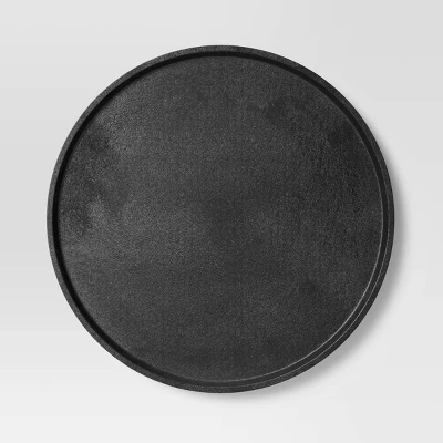 Cast Metal Round Tray - Threshold™ 1 Cast Metal Round Tray - Threshold™