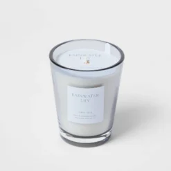 Colored Vase Glass With Dustcover Rainwater Lily Candle Gray - Threshold™ 13 Colored Vase Glass With Dustcover Rainwater Lily Candle Gray - Threshold™ -Threshold Home Outlet Store GUEST 7339fae5 ce6f 45a1 a5a1 db5f23225a58