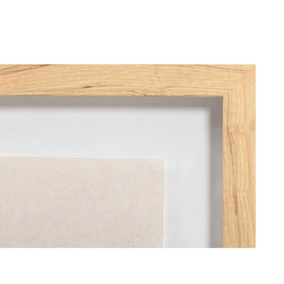 16" X 20" Color Block Abstract Glass Framed Wall Art Print Light Navy - Threshold™ Designed With Studio McGee 5 16" X 20" Color Block Abstract Glass Framed Wall Art Print Light Navy - Threshold™ Designed With Studio McGee - Image 5