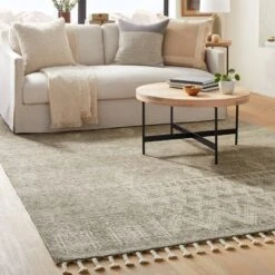 7'x10' Westlake Placed Persian Style Rug Tan - Threshold™ Designed With Studio McGee