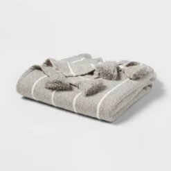 Tasseled Boucle Bed Throw - Threshold™ -Threshold Home Outlet Store GUEST 7687f73c a045 4b05 ae37 04e39af6a494