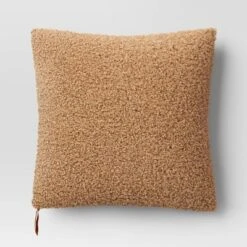 Oversized Teddy Boucle Toss Square Throw Pillow - Threshold™ -Threshold Home Outlet Store GUEST 77449c5a 0a18 403e 83a5 7f14edefb080