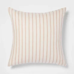 Oversized Cotton Striped Square Throw Pillow - Threshold™ -Threshold Home Outlet Store GUEST 77e1905c c1c4 4526 a8d1 31176f98a870