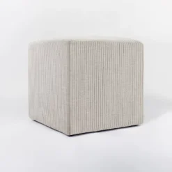 Lynwood Square Upholstered Cube - Threshold™ Designed With Studio McGee -Threshold Home Outlet Store GUEST 78a76f77 98cf 4eb2 bce3 115b2e8a33ea