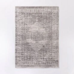 Millcreek Distressed Vintage Persian Rug Charcoal - Threshold™ Designed With Studio Mcgee -Threshold Home Outlet Store GUEST 79087f0f 4a1d 417b adaa 7fcf830c55fb