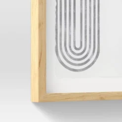 (Set Of 2) 16" X 20" Curve Lines Framed Under Glass Black - Threshold™ -Threshold Home Outlet Store GUEST 7baf7b27 376e 4957 9e0f 57bbc883acc6