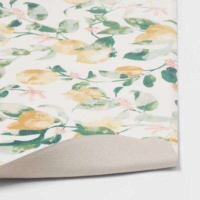 20" X 60" Lemons Printed Comfort Runner - Threshold™ 3 20" X 60" Lemons Printed Comfort Runner - Threshold™ - Image 3