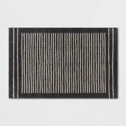 2'6"x4' Washable Knitted Stripe Accent Rug - Threshold™ -Threshold Home Outlet Store GUEST 7e13fd4e 0cc7 4dd3 bc07 7b6e94ae2fe6