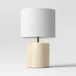 Modern Clover Table Lamp Cream - Threshold™ -Threshold Home Outlet Store GUEST 7f98ab85 8a4b 465d 82c3 7c26d5552107