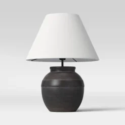 Large Ceramic Table Lamp Black - Threshold™ -Threshold Home Outlet Store GUEST 80c207b4 2358 48aa 849a ccd48835c41d