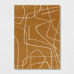 Abstract Lines Rug Mustard - Threshold™ -Threshold Home Outlet Store GUEST 81567303 b2d4 42e0 a48e 1fb6e86e7ad4