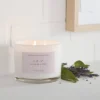Wood Lidded Glass Wellness Calm Candle - Threshold™