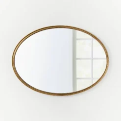 26" X 36" Oval Shape Antique Mirror Brass - Threshold™ Designed With Studio McGee 5 26" X 36" Oval Shape Antique Mirror Brass - Threshold™ Designed With Studio McGee -Threshold Home Outlet Store GUEST 85fc05a1 1747 4c0e ba5e d5fae5715021
