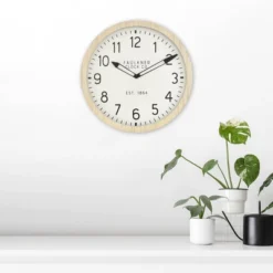 16" Wall Clock Wood - Threshold™ 5 16" Wall Clock Wood - Threshold™ -Threshold Home Outlet Store GUEST 88cee696 866b 4369 9e43 d51d4698f18b