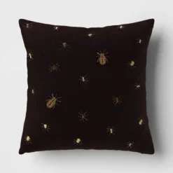 Beaded And Embroidered Spider Cotton Velvet Square Halloween Throw Pillow Gold/Black - Threshold™ 8 Beaded And Embroidered Spider Cotton Velvet Square Halloween Throw Pillow Gold/Black - Threshold™ -Threshold Home Outlet Store GUEST 891d3cbe 0901 4273 a738 eb8b67384ac9