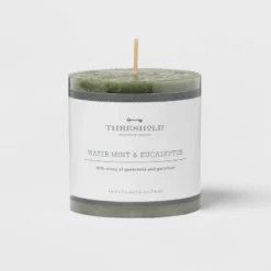 Pillar Candle Water Mint & Eucalyptus Green - Threshold™ 8 Pillar Candle Water Mint & Eucalyptus Green - Threshold™ -Threshold Home Outlet Store GUEST 8b43be9b f4ec 4c35 b3ce 982c31b51eaa