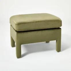 Bellfield Fully Upholstered Ottoman - Threshold™ Designed With Studio McGee -Threshold Home Outlet Store GUEST 8c2ae305 97a8 4ba0 8c59 1bb9984d6dae