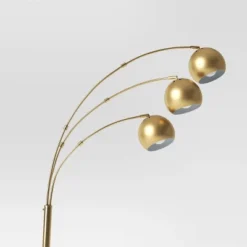 Span 3-Head Metal Globe Floor Lamp Brass - Threshold™ -Threshold Home Outlet Store GUEST 8e157d15 c278 49ac 9708 273e760dcead