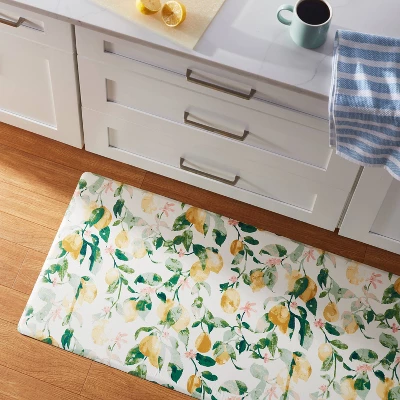 20" X 60" Lemons Printed Comfort Runner - Threshold™ 1 20" X 60" Lemons Printed Comfort Runner - Threshold™