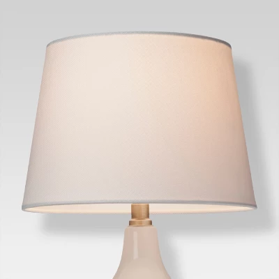 Linen Lamp Shade Shell - Threshold 1 Linen Lamp Shade Shell - Threshold