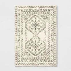 Distressed Persian Accent Rug Cream - Threshold™ 13 Distressed Persian Accent Rug Cream - Threshold™ -Threshold Home Outlet Store GUEST 91802619 bef8 4417 9ab8 1417369246d2