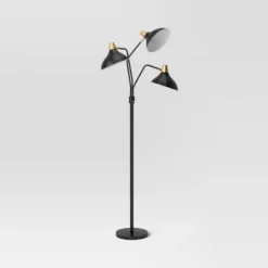 3-Head Floor Lamp Black - Threshold™ -Threshold Home Outlet Store GUEST 91c421c7 0e9a 4029 be26 8dda23a6086f