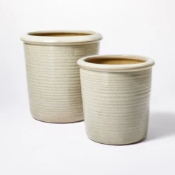 Small Ceramic Reactive Glaze Planter - Threshold™ Designed With Studio McGee -Threshold Home Outlet Store GUEST 92e04b68 4640 4a09 a6ca b4e62a3d6b03