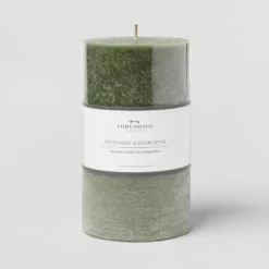 Pillar Candle Water Mint & Eucalyptus Green - Threshold™ 11 Pillar Candle Water Mint & Eucalyptus Green - Threshold™ -Threshold Home Outlet Store GUEST 9334b329 4ec4 4a9f a3e0 c2b1ff2ee7be