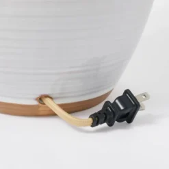 Large Ceramic Jar Table Lamp (Includes LED Light Bulb) Gray - Threshold™ Designed With Studio McGee -Threshold Home Outlet Store GUEST 93b45ca5 6ef6 4fc7 a67d 275dc50c6213