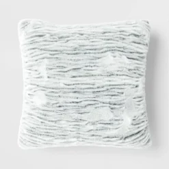 Tipped Snow Leopard Faux Fur Square Throw Pillow - Threshold™ 8 Tipped Snow Leopard Faux Fur Square Throw Pillow - Threshold™ -Threshold Home Outlet Store GUEST 94c4b8e7 6fad 41e3 bb20 ca6c544caa40