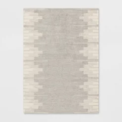 Modern Lines Plush Area Rug Cream - Threshold™ -Threshold Home Outlet Store GUEST 94dca33f 1b2f 4bde 98ec 74ee017a3567